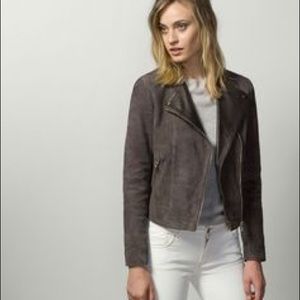 Massimo dutti suede jacket